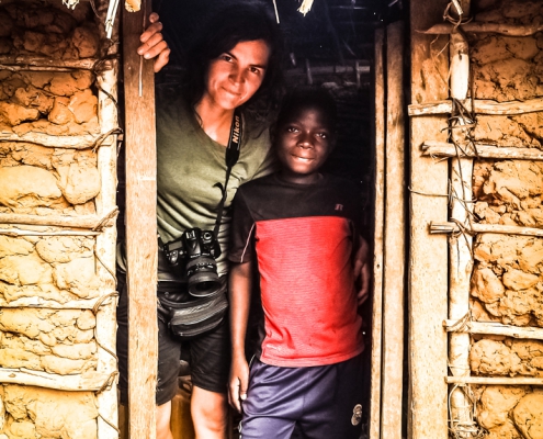 Anna visits Jaribuni Village